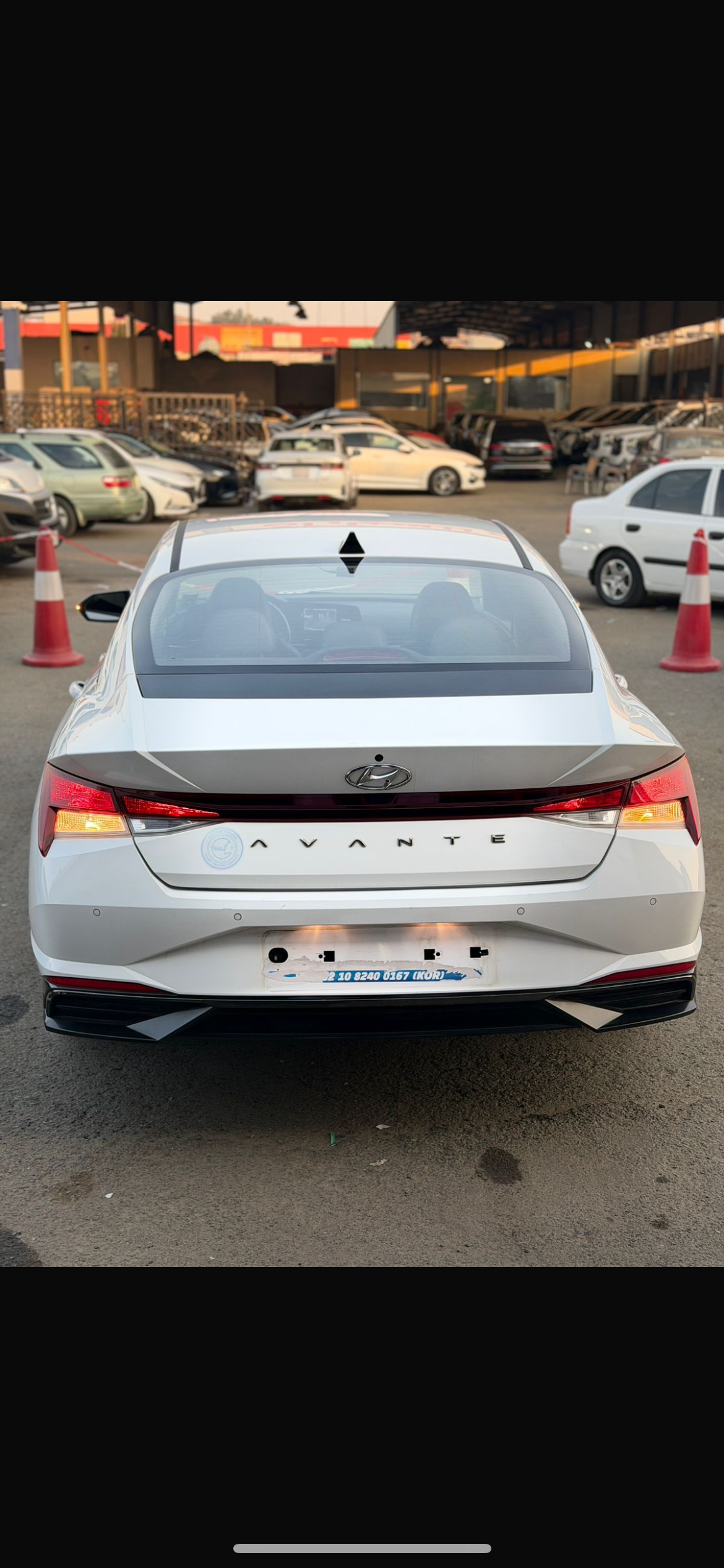 النترا 2021 وارد كوريا بطاقة جمركيه ممشى 65 الف