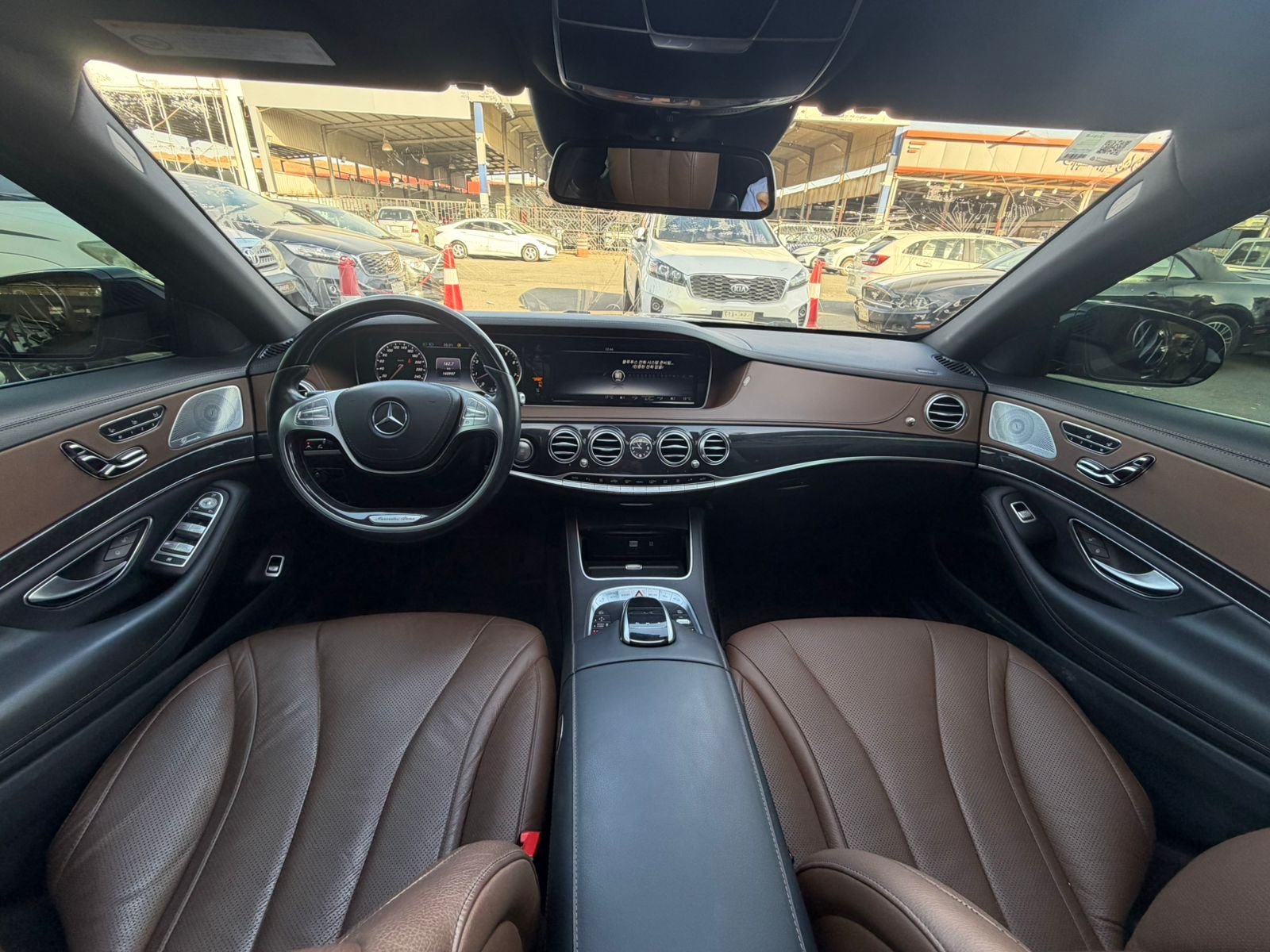 مرسيدس 2017 S400 فل كامل ممشى 140 وارد كوريا بطاقة جمركيه