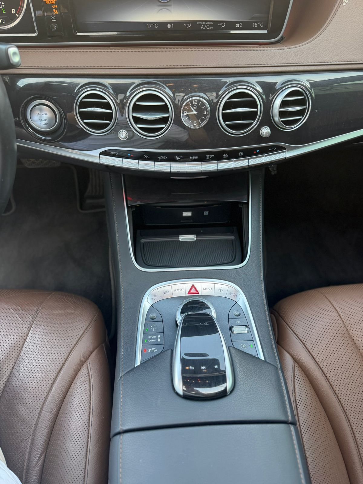 مرسيدس 2017 S400 فل كامل ممشى 140 وارد كوريا بطاقة جمركيه