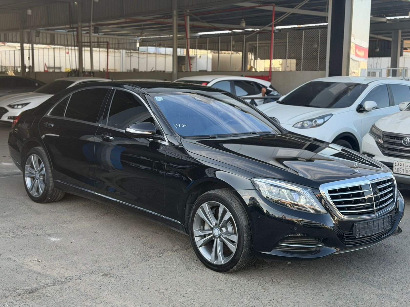 مرسيدس 2017 S400 فل كامل ممشى 140 وارد كوريا بطاقة جمركيه