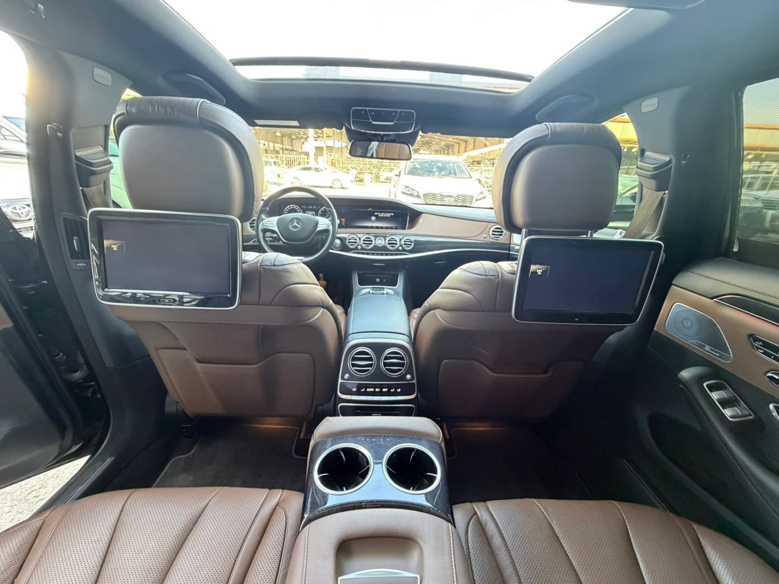 مرسيدس 2017 S400 فل كامل ممشى 140 وارد كوريا بطاقة جمركيه