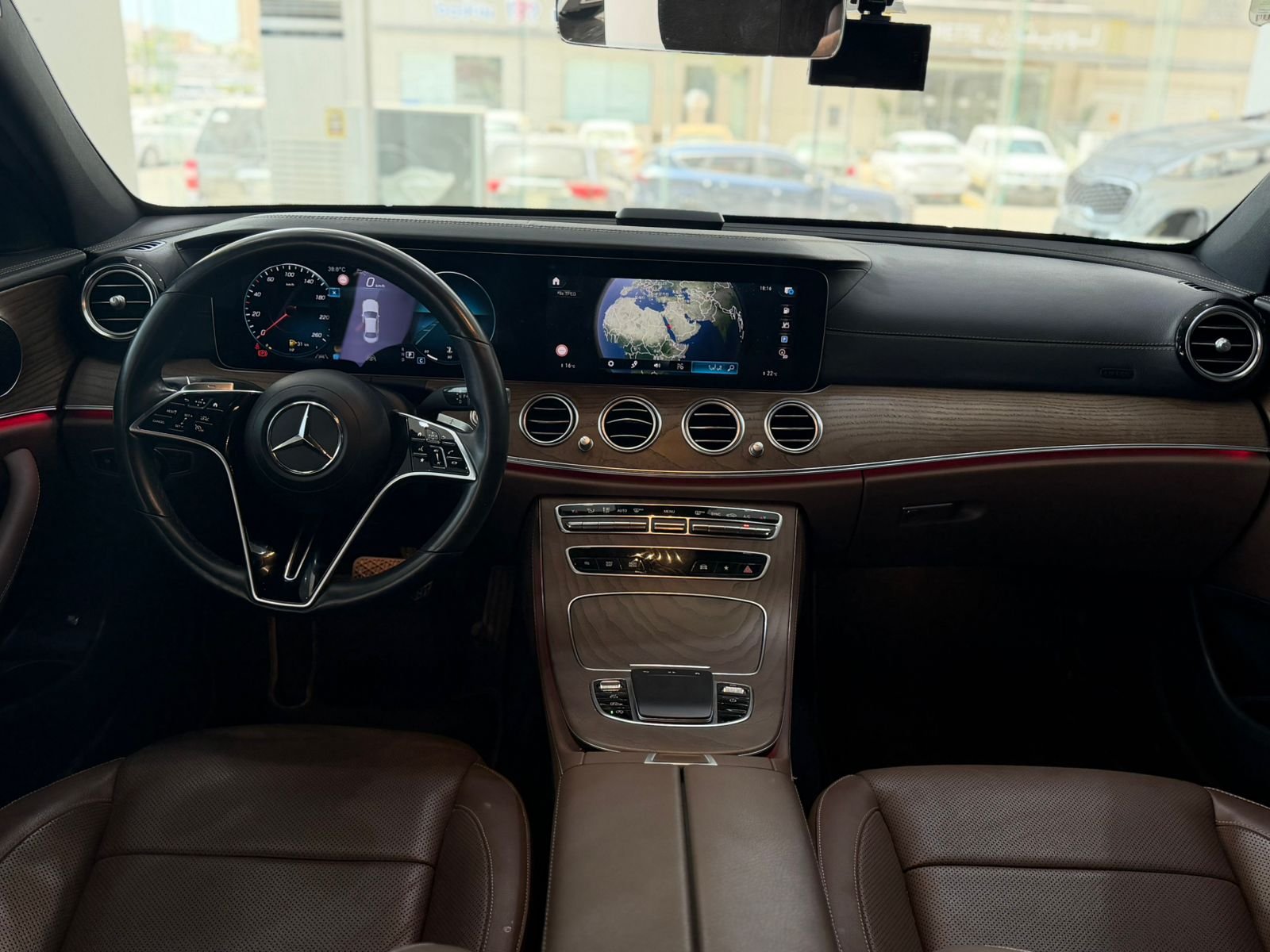 مرسيدس E250 2022 وارد كوريا ممشى 100 الف