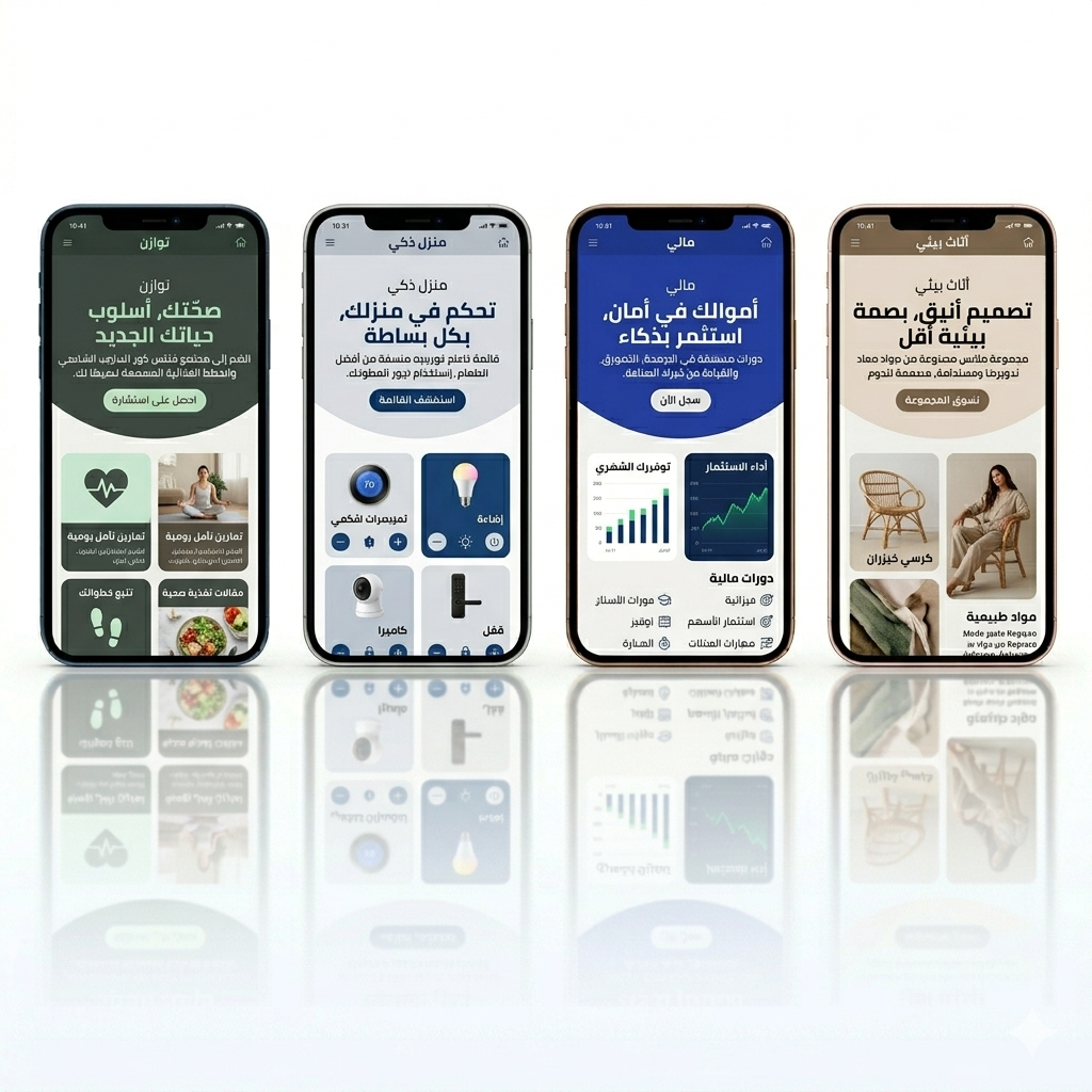 تصميم مواقع ومنصات 150 ريال للصفحة