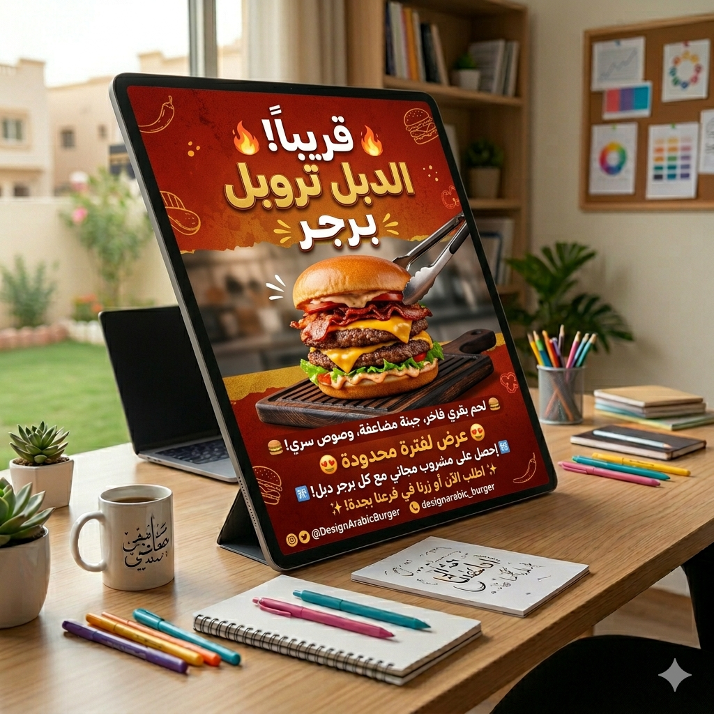 تصميم بوستات اعلانيه