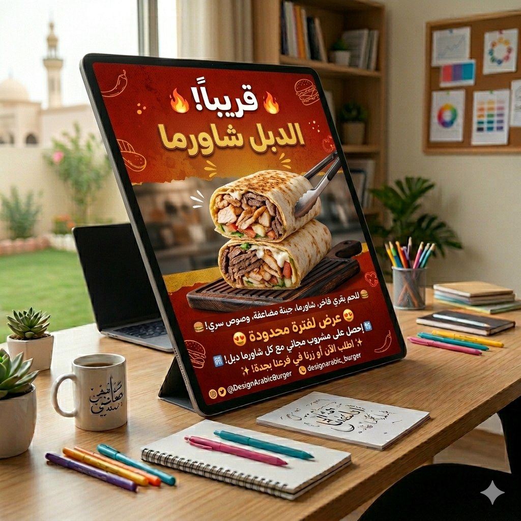 تصميم بوستات اعلانيه